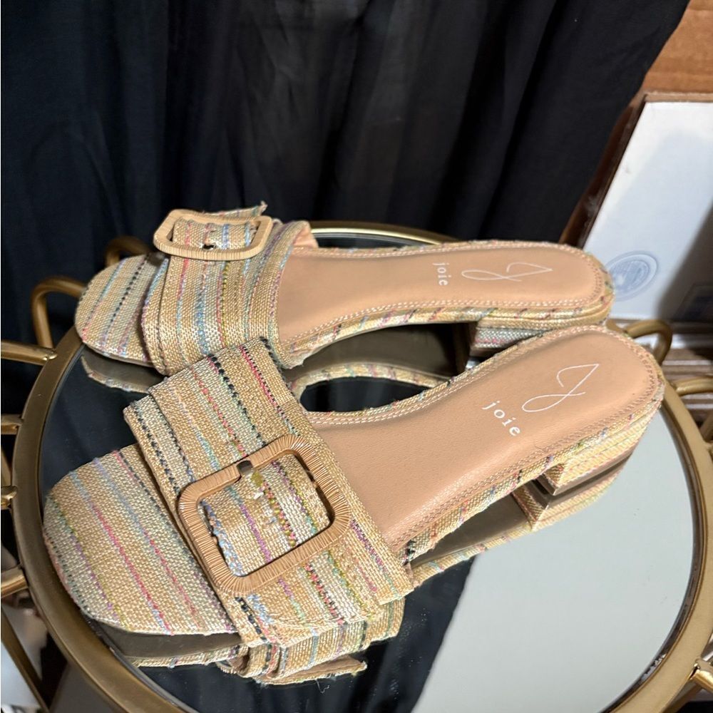 Joie Claire Woven Slide Sandal